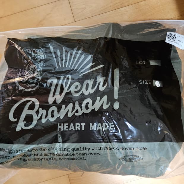 브론슨 ma-1 중국판 L 사이즈