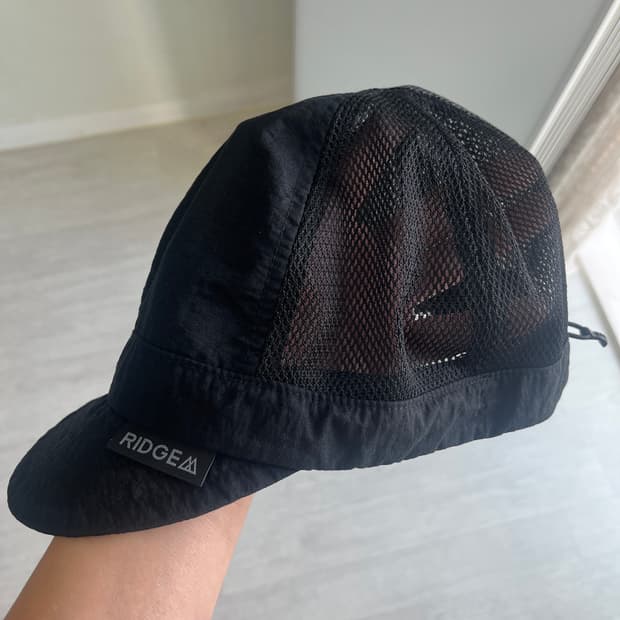 리지마운틴기어 메쉬 베이직 캡모자 (블랙)