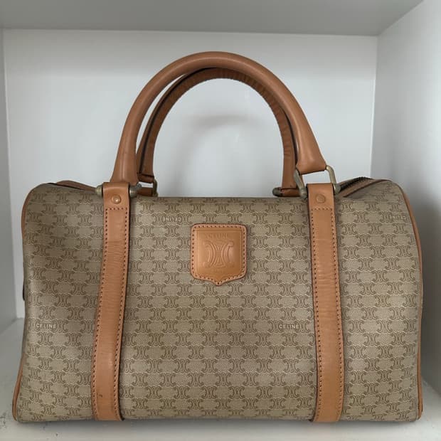 빈티지 셀린 마카 보스턴백 30cm x 18cm x 16cm