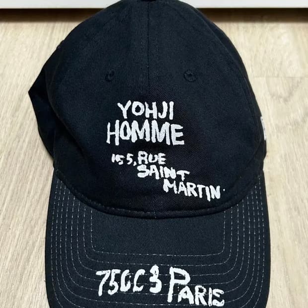 요지야마모토 뿌르옴므 볼캡.