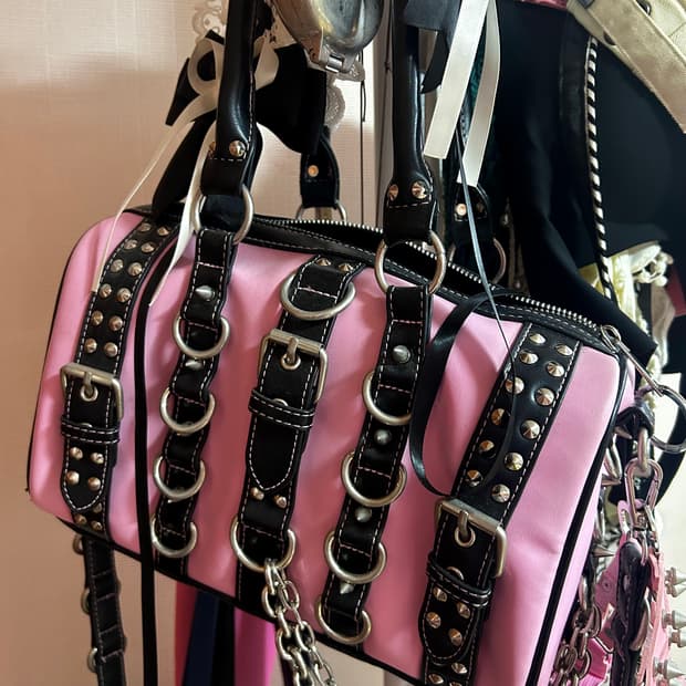 Dolls Kill Rock Punk Stud Piercing Bag