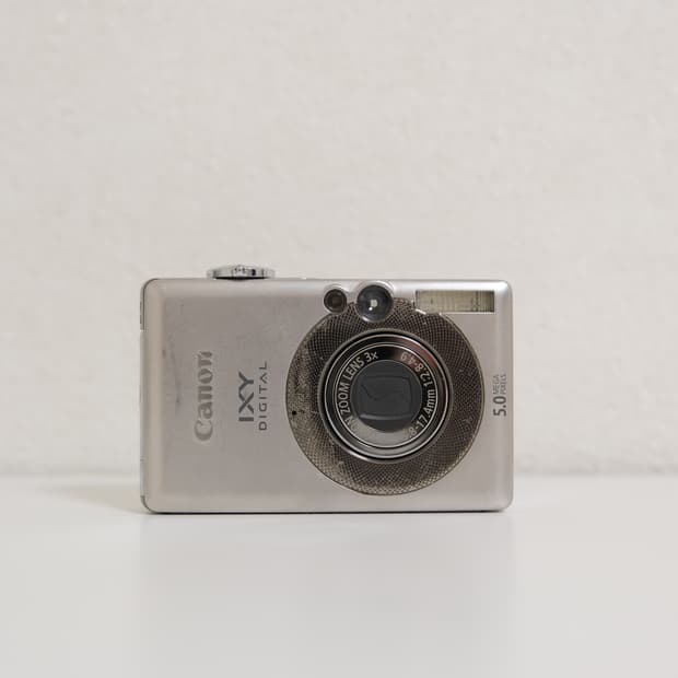 캐논 빈티지 디카 ixy익시 55 ixus 익서스50 실버(아이유디카)