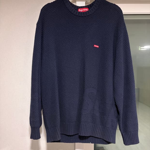 슈프림 스몰박스로고 니트 