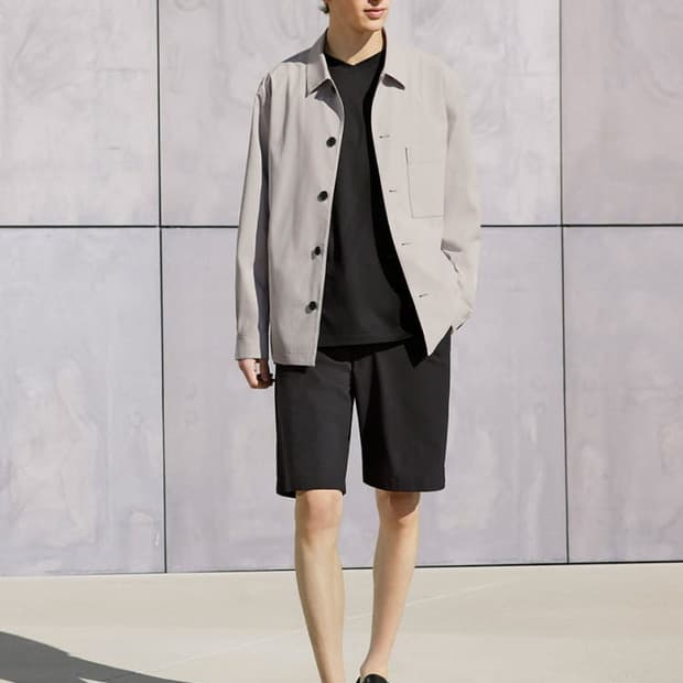 유니클로 X 띠어리 감탄 셔츠 자켓