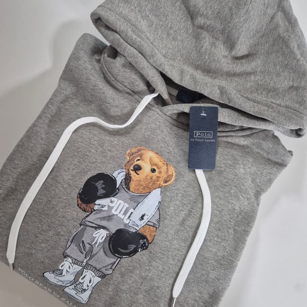 폴로 베어 후드티 L (새상품)
