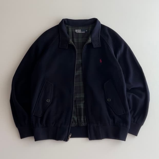 폴로 랄프로렌 울 헤링턴 자켓 90