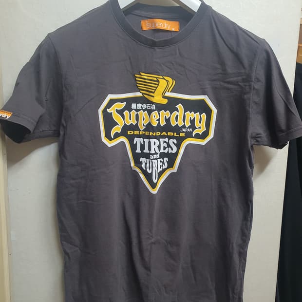 슈퍼드라이 빈티지 티셔츠 2종일괄 