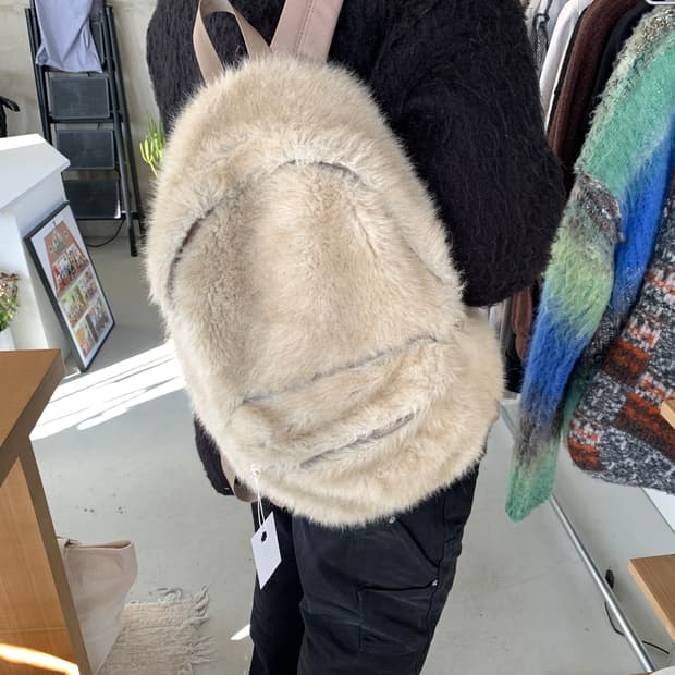 Porter 빔즈 포터 퍼 백팩 