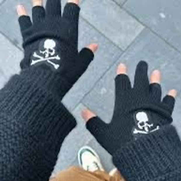 (레어) 마스터마인드 캐시미어 퍽유~~~~글로브