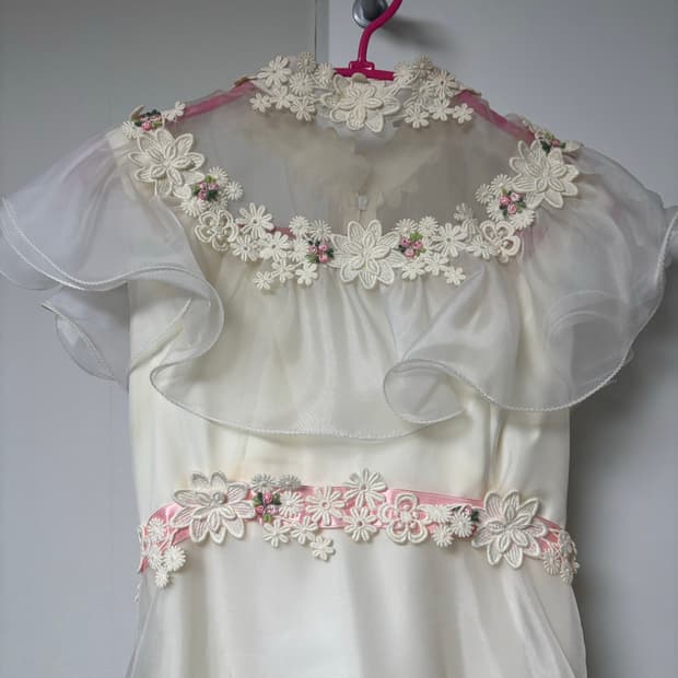 미국 빈티지 웨딩 드레스 