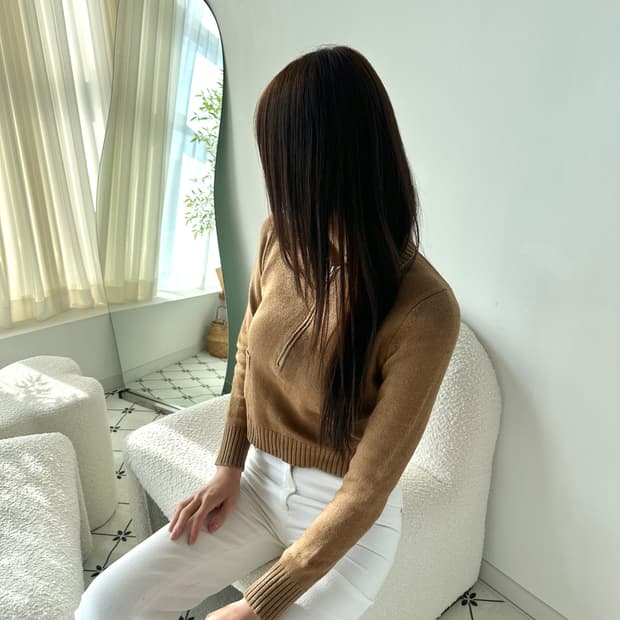 마가렛호웰 MHL 반집업 니트 티셔츠