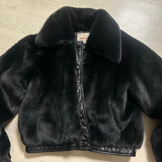 마리끌레르 퍼 재킷