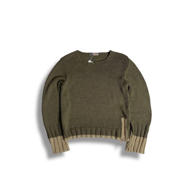 Ogg geral paris 2톤 지퍼 니트 (france)  