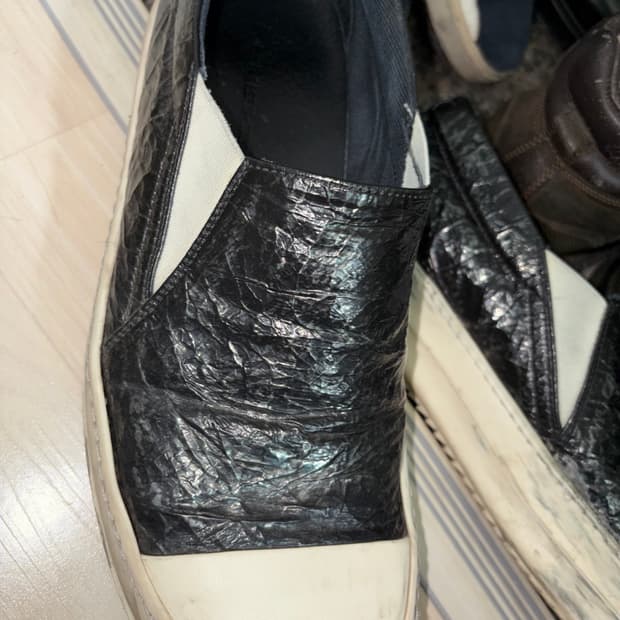 릭오웬스 슬립온 