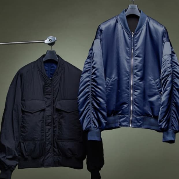 질스튜어트 뉴욕 리버서블 MA-1 항공자켓