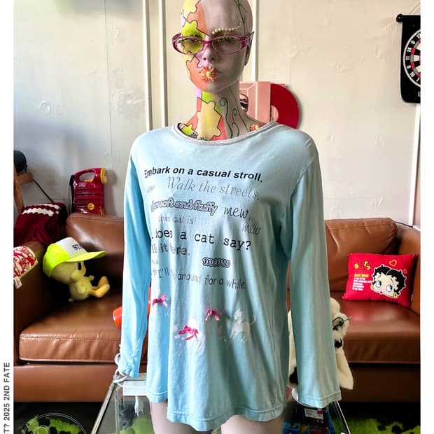 90-00s Grow Well 3D Ribbon Long-Sleeve