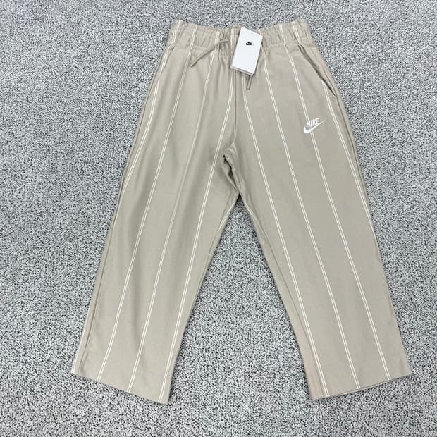 [새상품]나이키 크롭 와이드 스웻팬츠