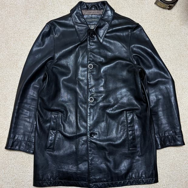 100) 바나나리퍼블릭 레더 카코트 올드갭 카코트