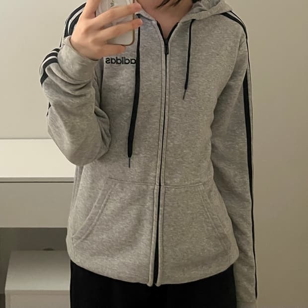 아디다스 후드집업