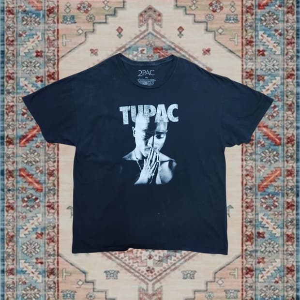 투팍 2PAC 빈티지 반팔티 (2XL)