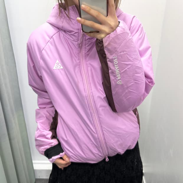 ACG primaloft 퍼플 패딩