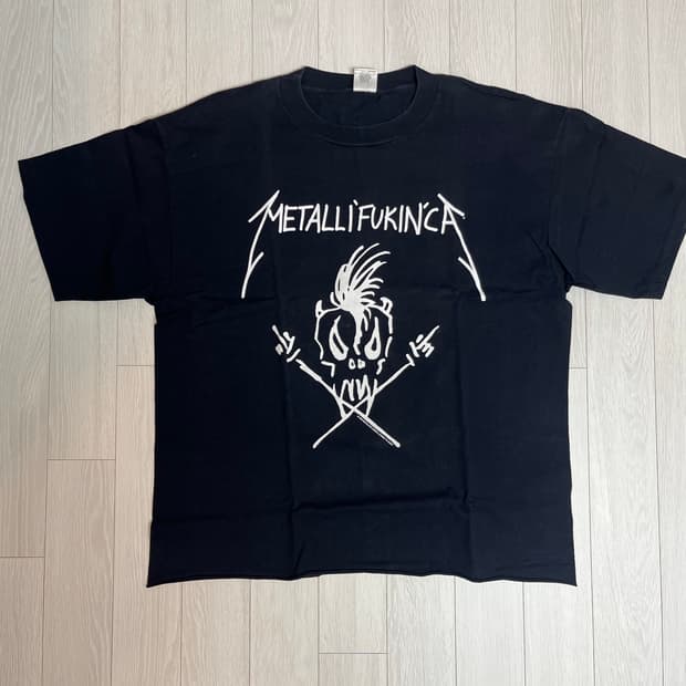 빈티지 메탈리카 티셔츠