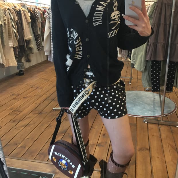 히스테릭글래머 히스걸 블랙 가디건