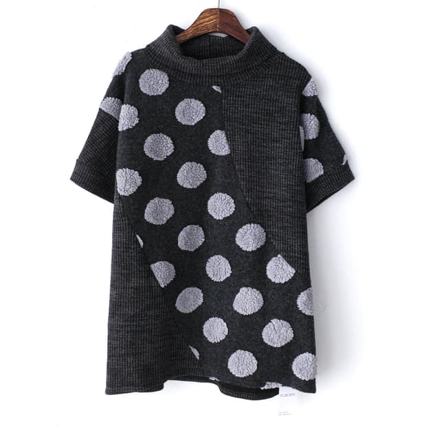 dot half knit
