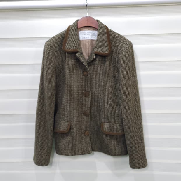 Mademoiselle NON NON 트위드울 자켓-우먼M정도