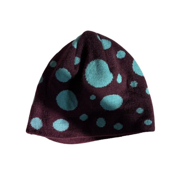 폴카 도트 비니 민트 