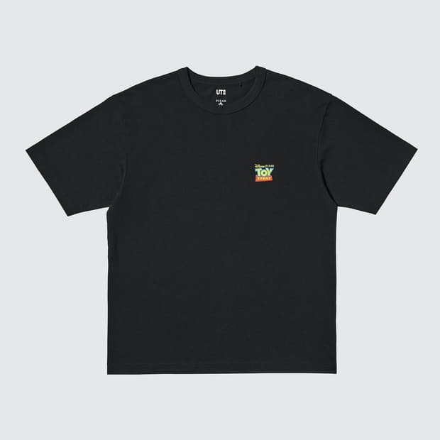 [4XL] 유니클로 토이스토리 디즈니 UT 그래픽 티셔츠 블랙