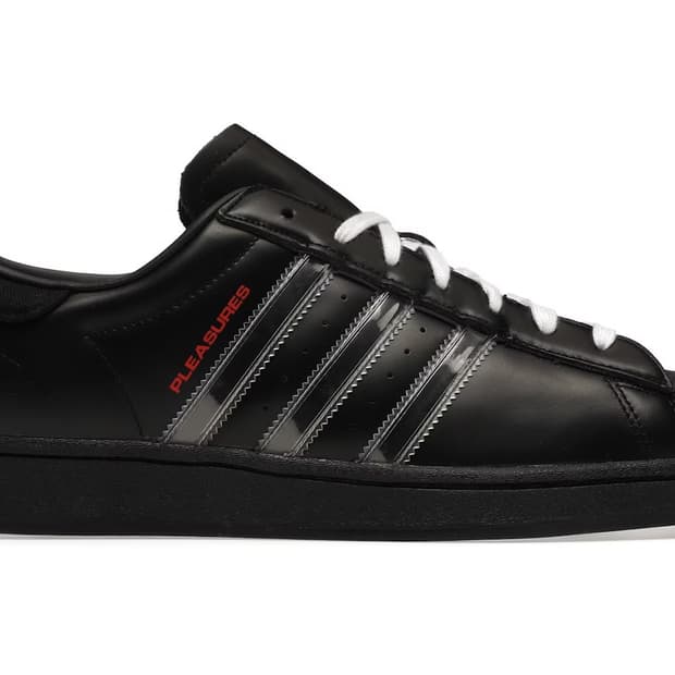 아디다스 슈퍼스타 블랙 pleasure 콜라보