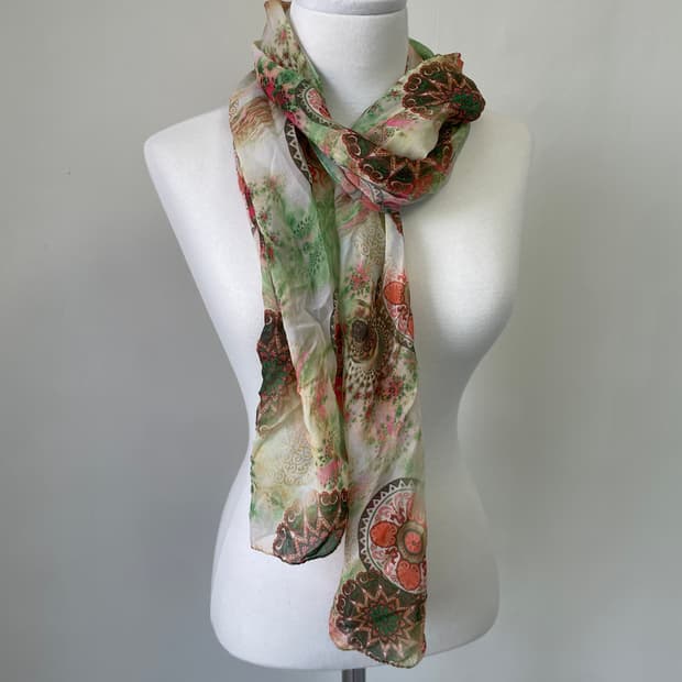 빈티지 페이즐리 머플러 스카프 