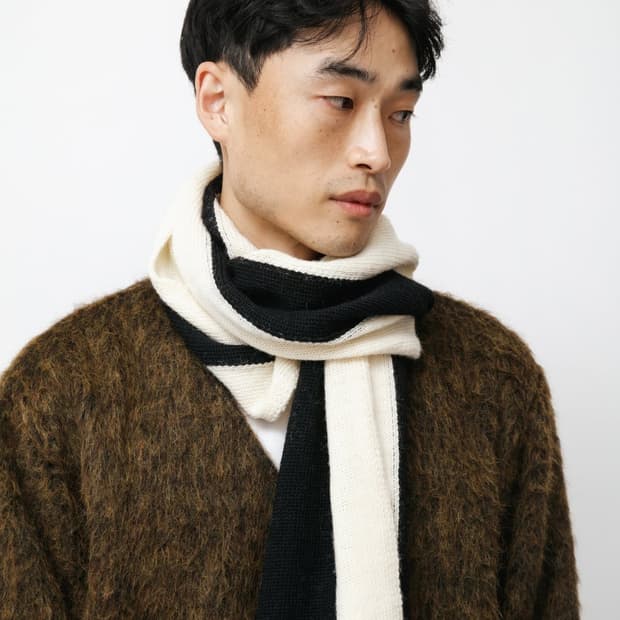 아워레가시 아이비 스트라이프 머플러 스카프