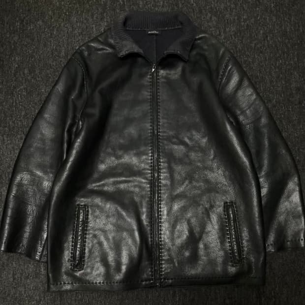 avoncelli leather jacket