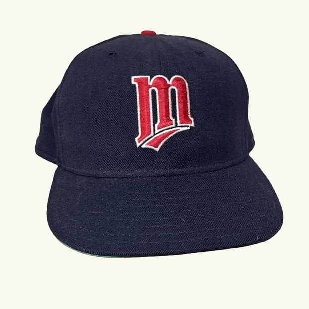 80s NewEra “Minnesota” Promodel Wool Cap