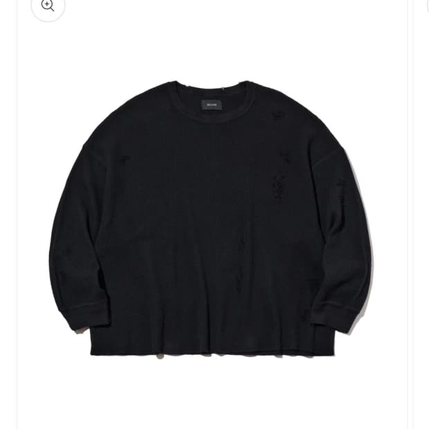 [M] deluxe savage connor 디럭스 데미지 와플 롱슬리브
