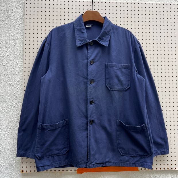 OLD VINTAGE FADED FRENCH WORK 빈티지프렌치워크자켓