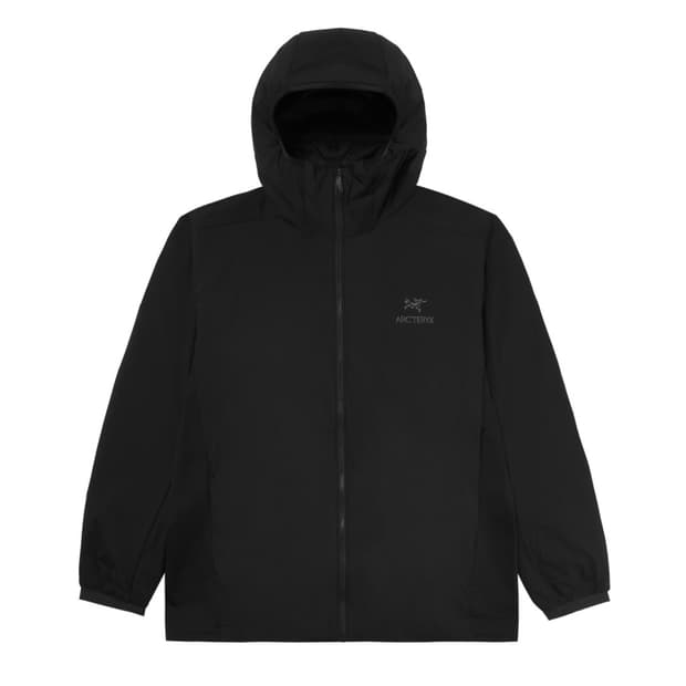 아크테릭스 아톰 LT 후디 블랙 s