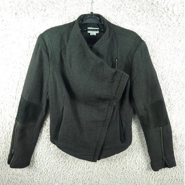 헬무트랭 차콜 울 자켓