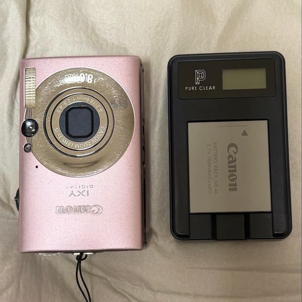 🌸(장원영,리사 디카) 캐논 익서스80is 핑크💗