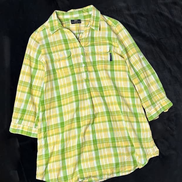 일본빈티지 MICHIKO LONDON 롱셔츠