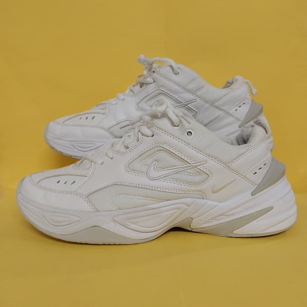 남성 나이키 M2K 테크노 화이트 운동화 (290)