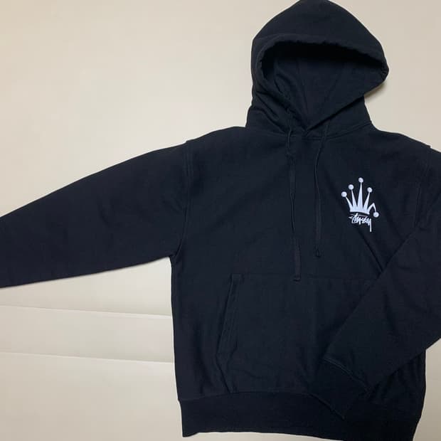 [S] 스투시 크라운 후드티