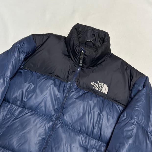100 노스페이스 700 눕시 블루 패딩
