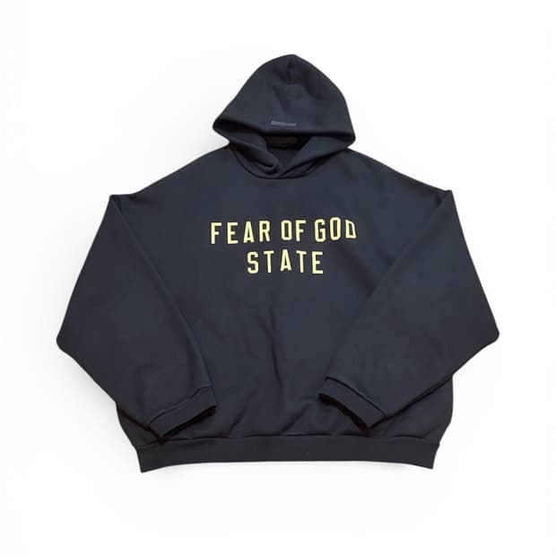 피어오브갓(Fear of God) 에센셜 플리스 스테이트 후디