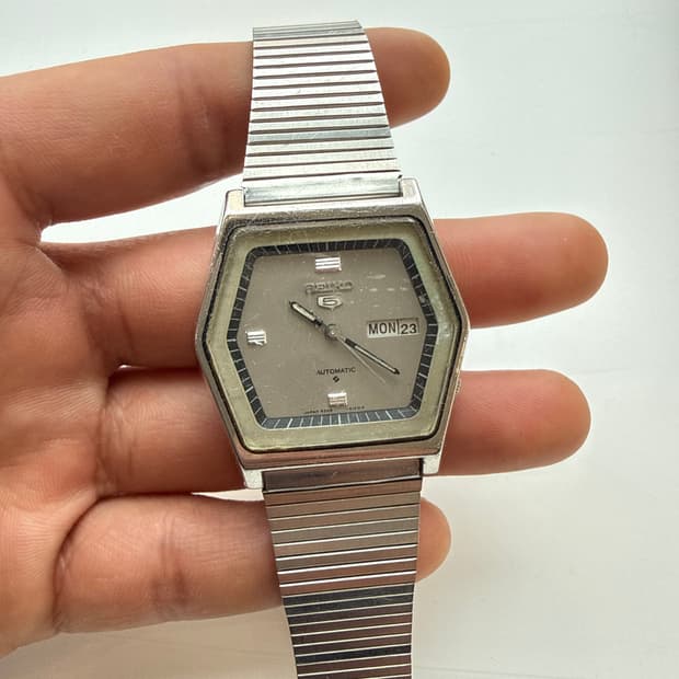 70s Seiko 5 Automatic 빈티지 세이코 오토매틱 스틸 시계