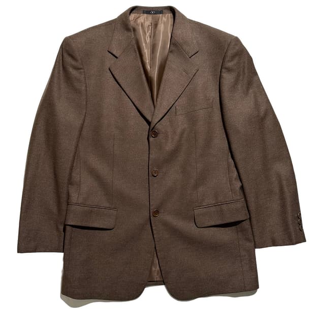 발렌티노 에르메네질도 제냐 패브릭 싱글 3B 블레이저 