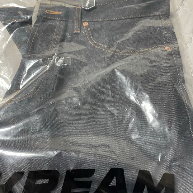 슈프림 리지드 셀비지 슬림