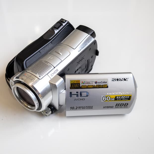 Sony HDR-SR11 / 빈티지 디지털 캠코더 